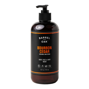 Barrel and Oak Men's Bourbon Cedar All In One Wash
