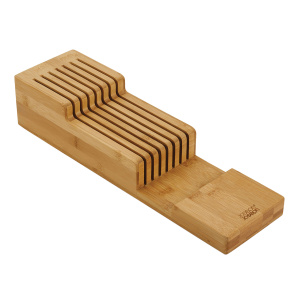 Joseph Joseph DrawerStore Bamboo 2 Tier Knife Organizer