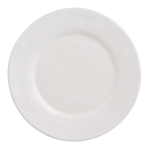 Prado White Reactive Glaze Salad Plate