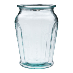 Glass Embossed Utensil Holder