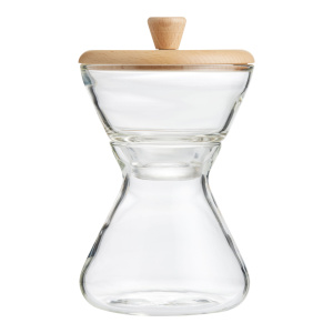 Chemex Handblown Glass Cream and Sugar Storage Set
