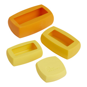 Food Huggers Silicone Cheese Savers 4 Piece Set