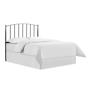 Keily Charcoal Steel Spindle Headboard