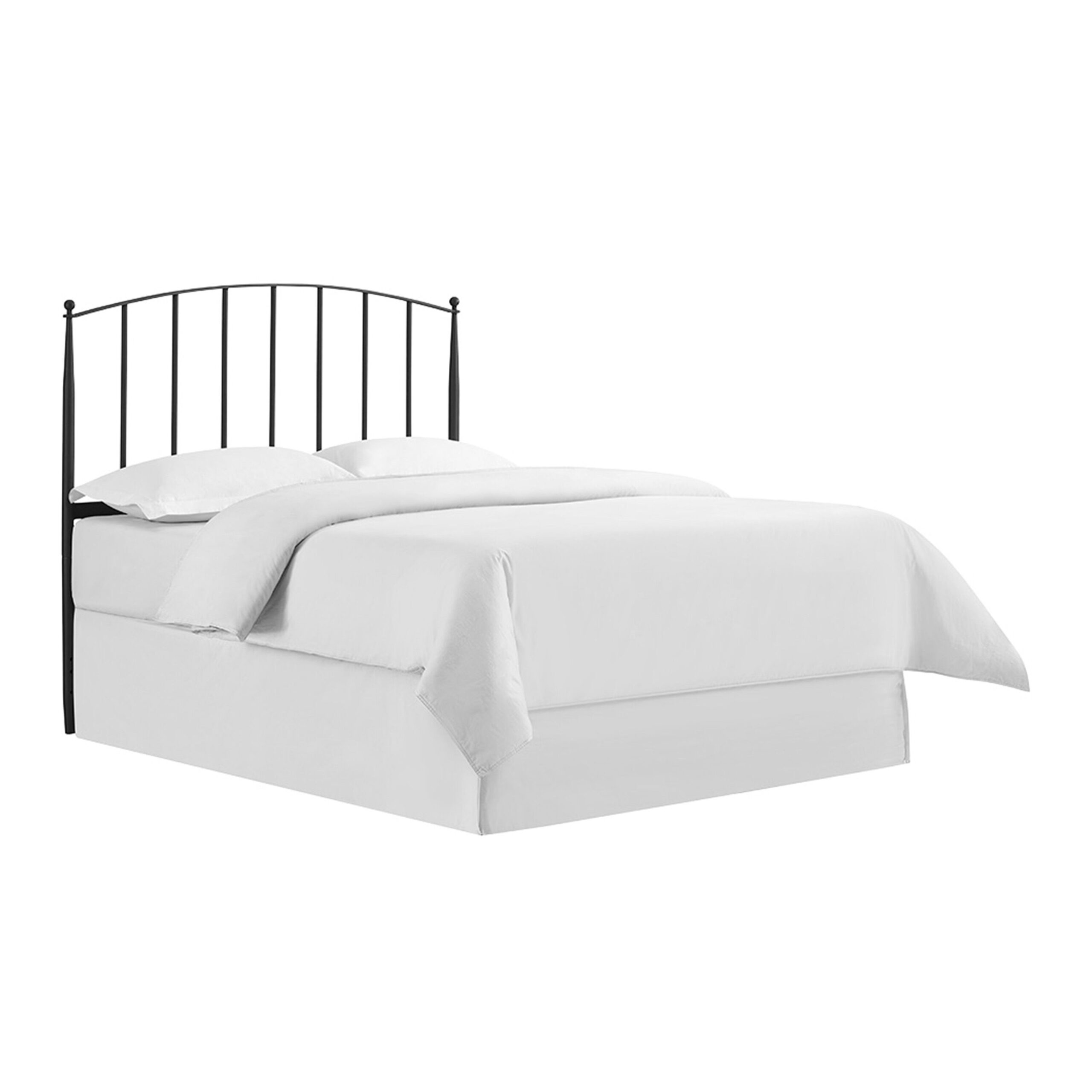 Keily Charcoal Steel Spindle Headboard